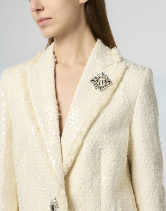 пиджак классический  из проверенных материалов спереди