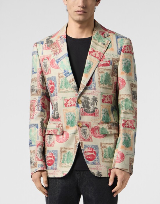 пиджак классический  от бренда billionaire вид слева