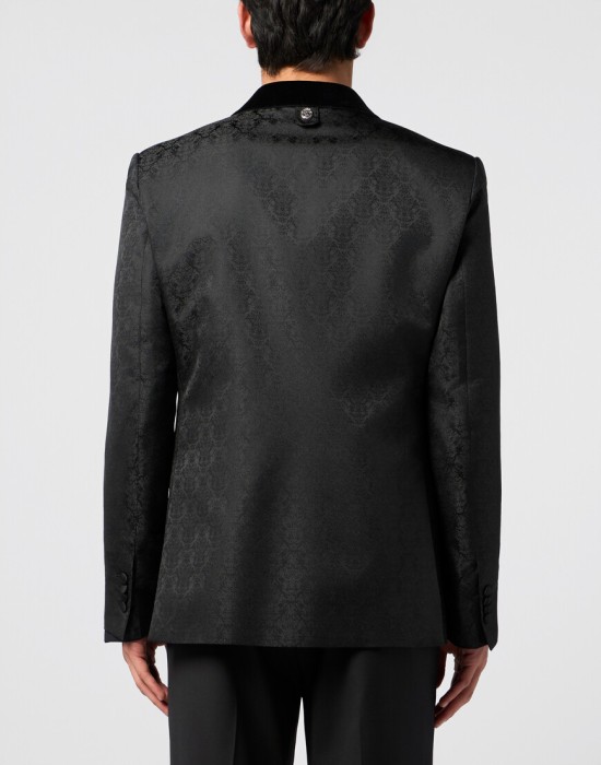 пиджак классический  из италии вид сбоку