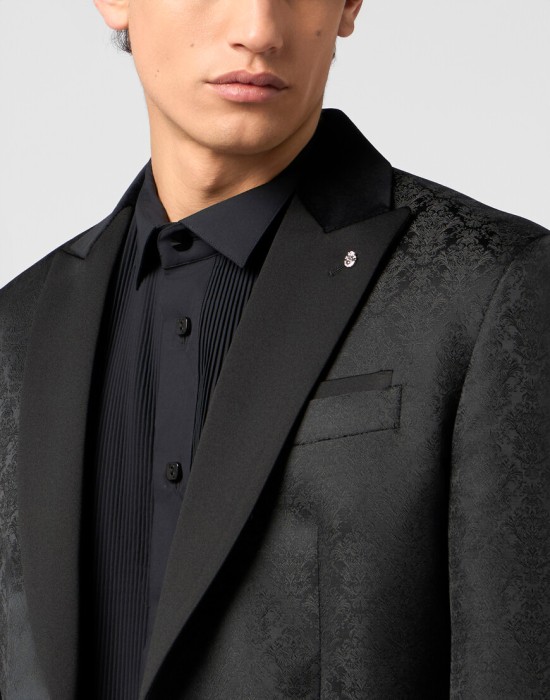 пиджак классический  из проверенных материалов спереди