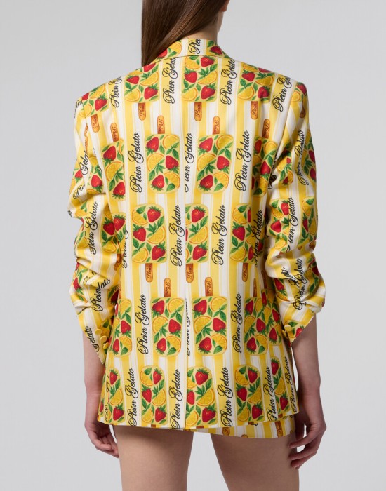 пиджак классический  из америки вид сбоку