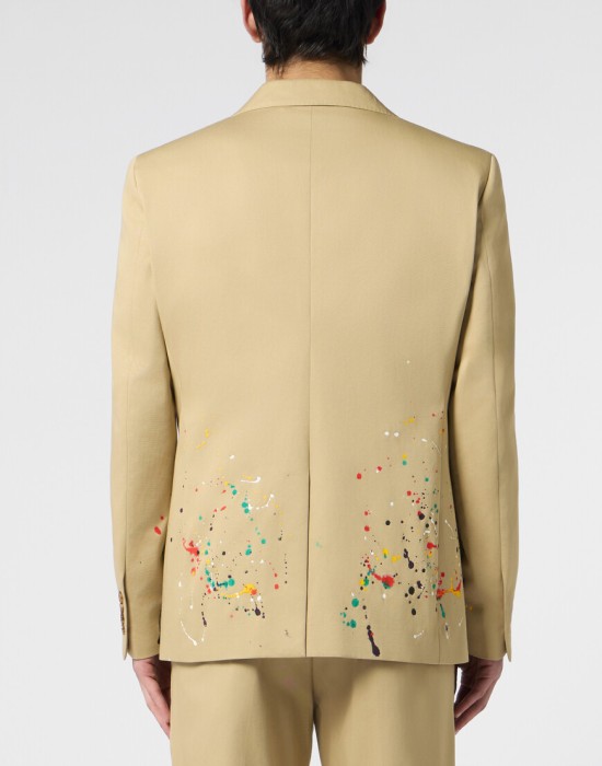 пиджак классический  из америки вид сбоку