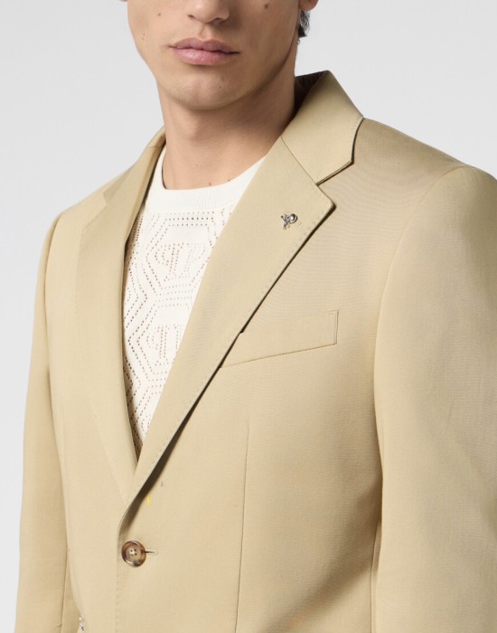 пиджак классический  из проверенных материалов спереди