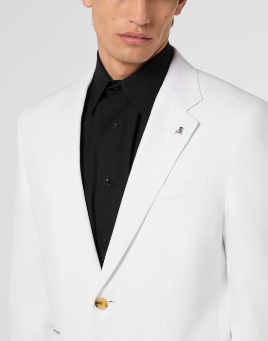 пиджак классический  из проверенных материалов спереди