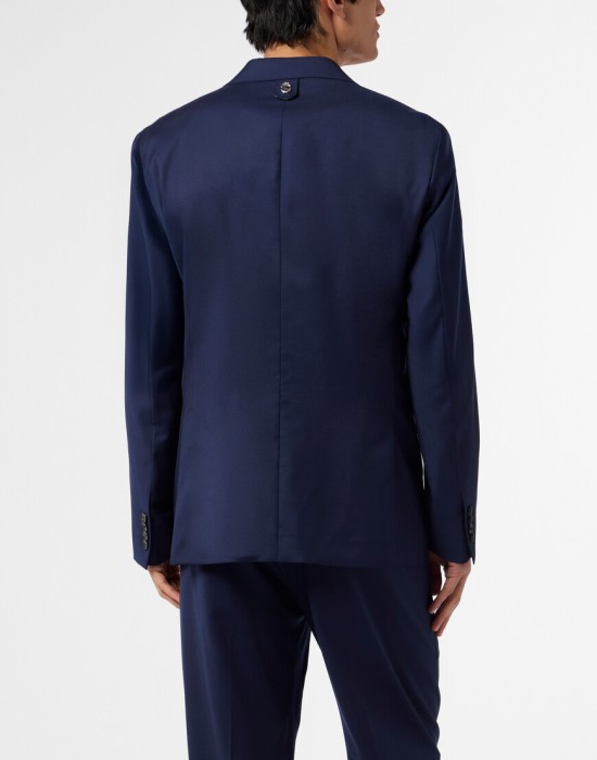 пиджак классический  из италии вид сбоку