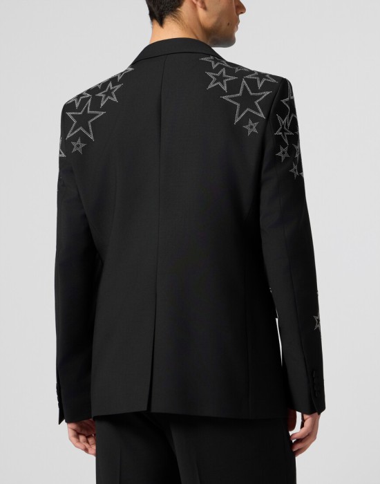 пиджак классический  из америки вид сбоку