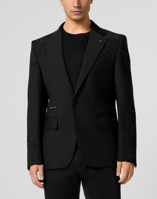 пиджак классический  от бренда philipp plein вид слева