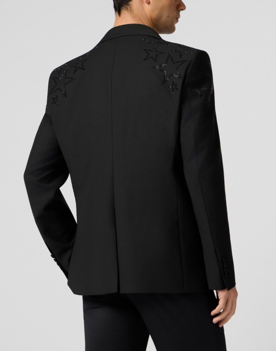 пиджак классический  из америки вид сбоку