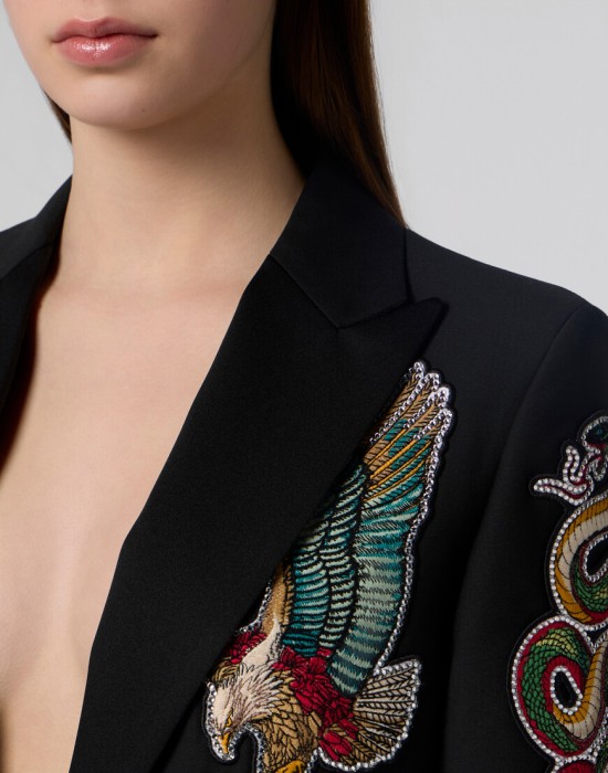 пиджак классический  из проверенных материалов спереди