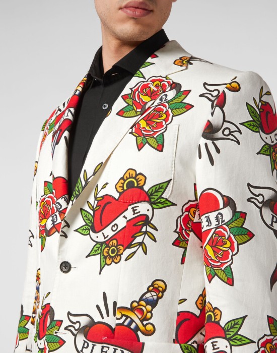 пиджак классический  из америки вид сбоку