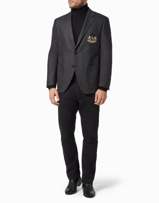 пиджак классический  из италии вид сбоку