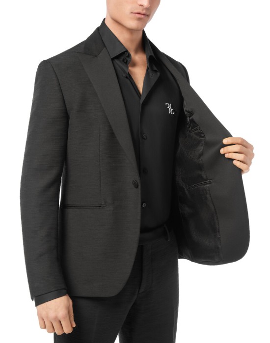 пиджак классический  из италии вид сбоку