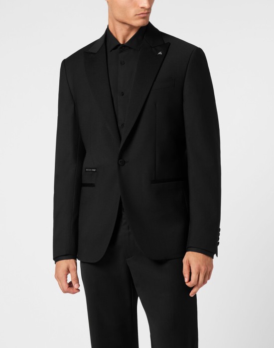 пиджак классический  от бренда philipp plein вид слева