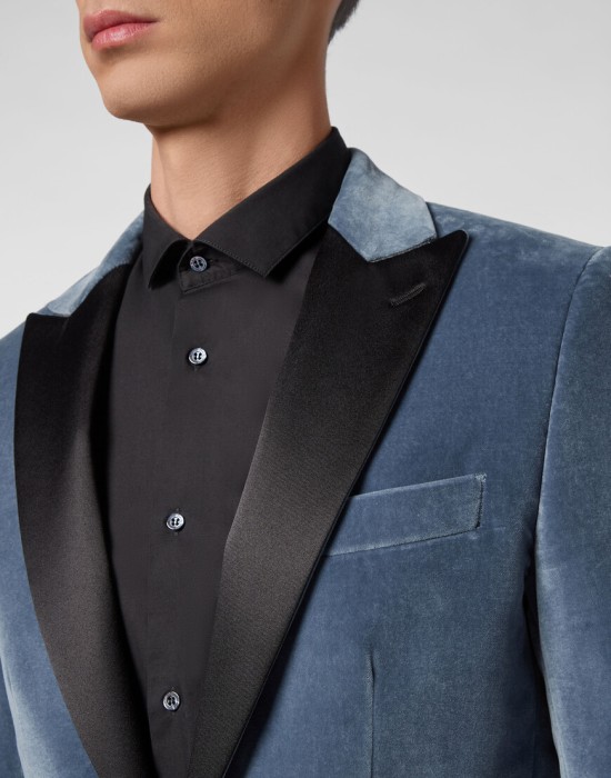 пиджак классический  из проверенных материалов спереди