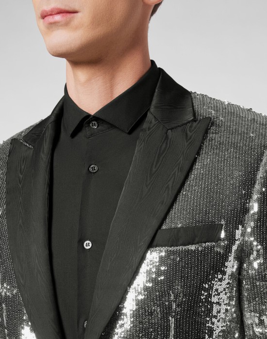 пиджак классический  из проверенных материалов спереди