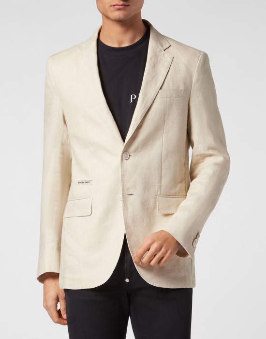 пиджак классический  от бренда philipp plein вид слева