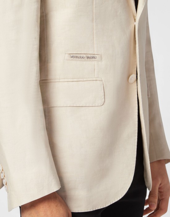 пиджак классический  из проверенных материалов спереди