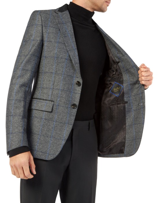 пиджак классический  из проверенных материалов спереди