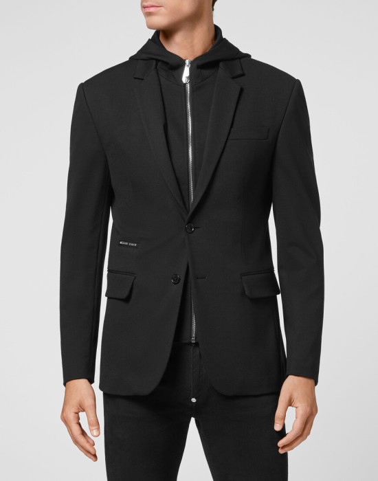 пиджак классический  от бренда philipp plein вид слева