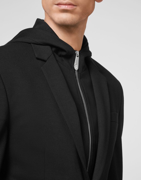 пиджак классический  из проверенных материалов спереди