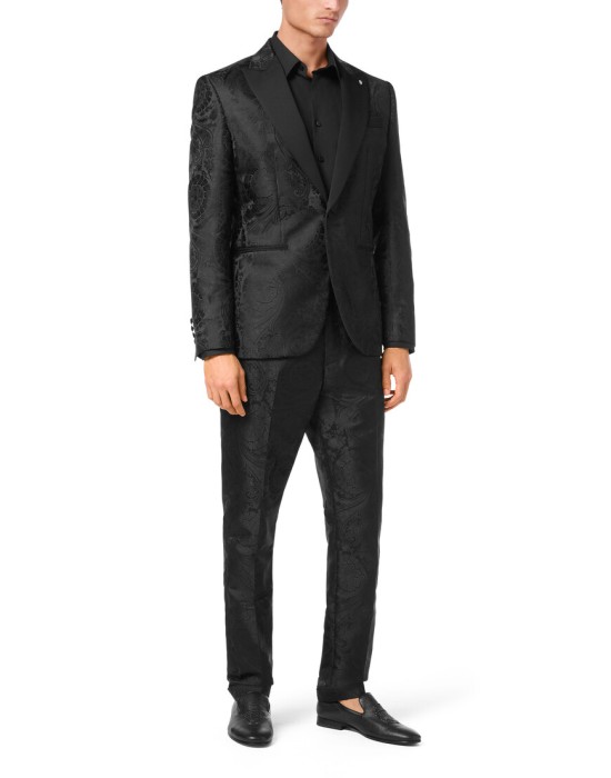 пиджак классический  из италии вид сбоку