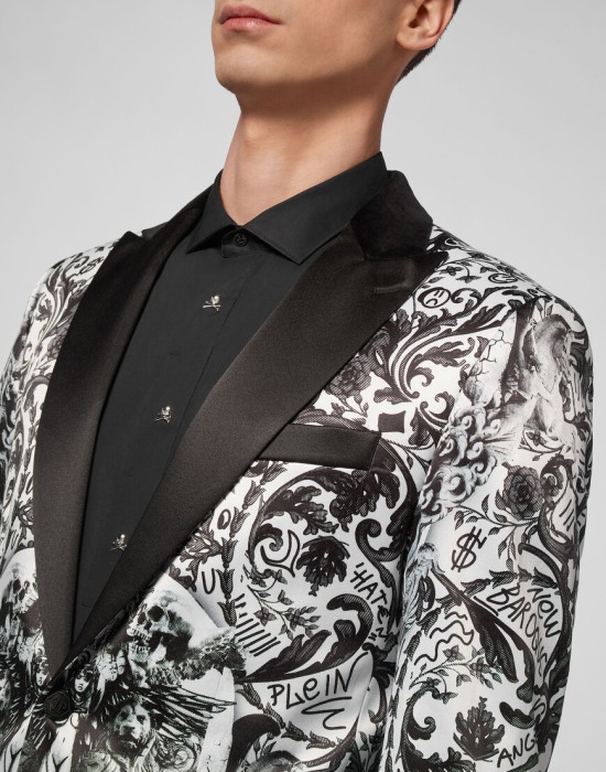пиджак классический  из проверенных материалов спереди