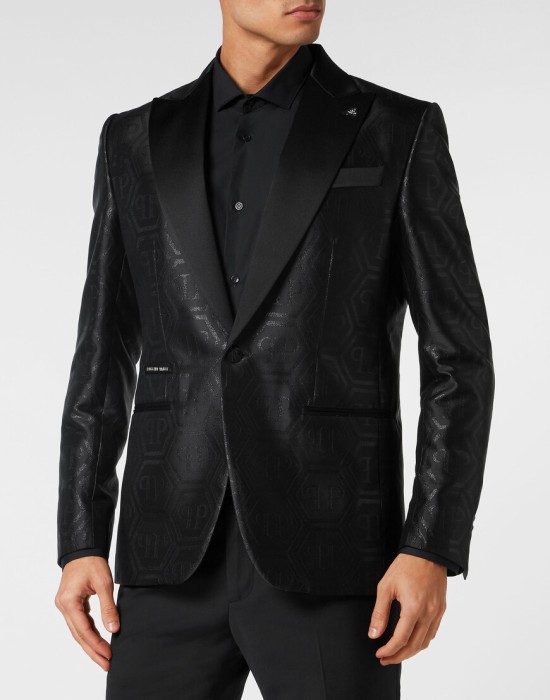пиджак классический  от бренда philipp plein вид слева