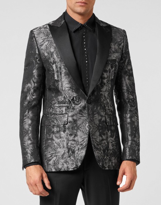 пиджак классический  от бренда philipp plein вид слева
