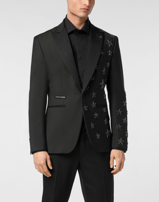 пиджак классический  от бренда philipp plein вид слева