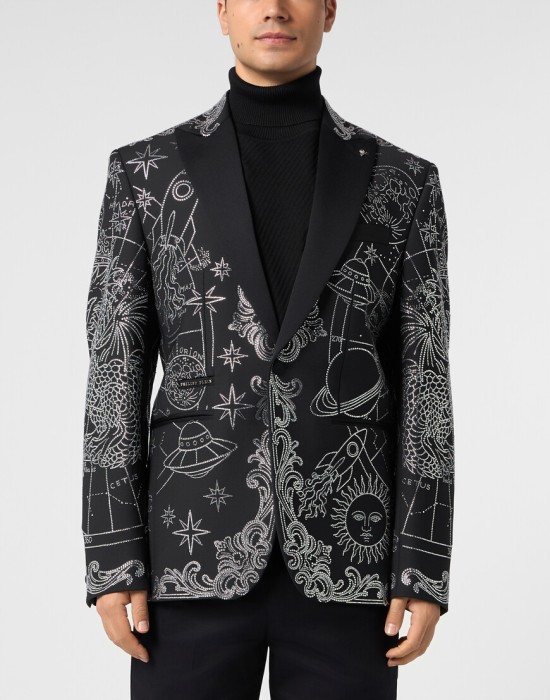 пиджак классический  от бренда philipp plein вид слева