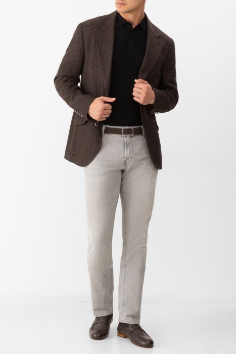 пиджак   модель cavallo из шерсти спереди