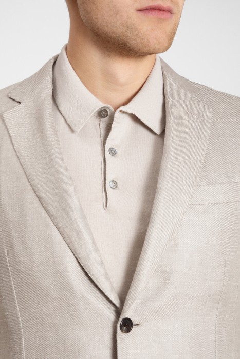 пиджак  модель plume из италии вид сбоку