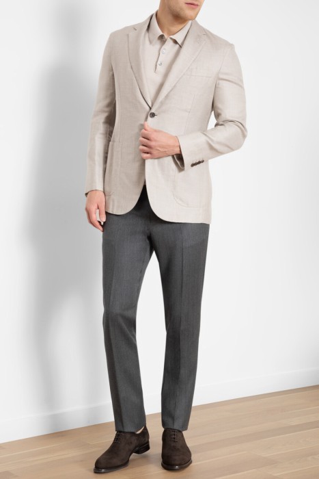 пиджак  модель plume из хлопка спереди