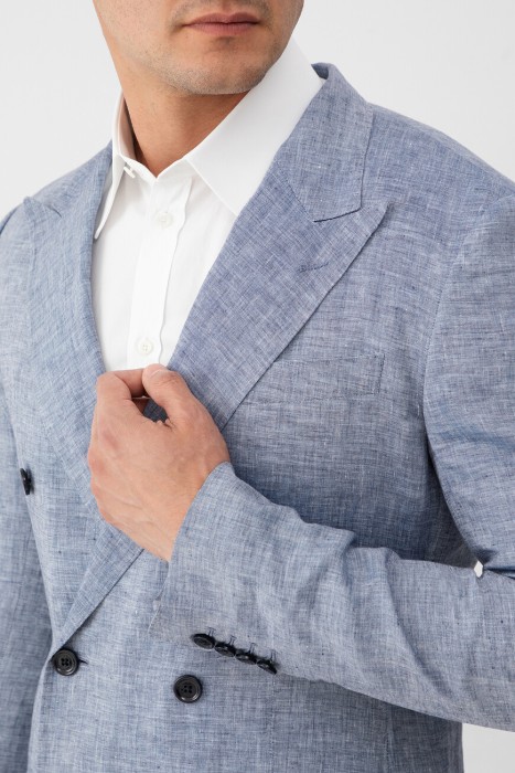 пиджак  модель taormina линии marina из италии вид сбоку