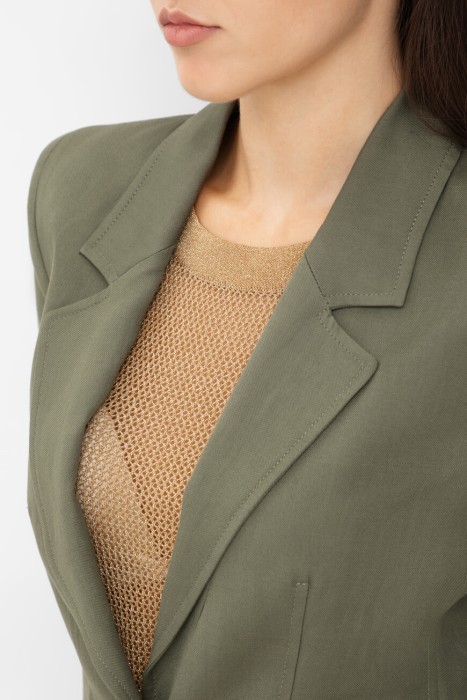 пиджак  модель vischio из италии вид сбоку