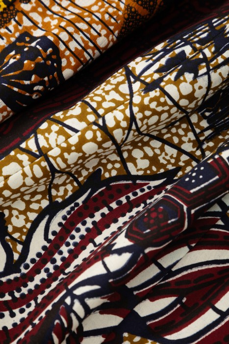 пиджак  с принтом toile de jouy цветной из хлопка спереди