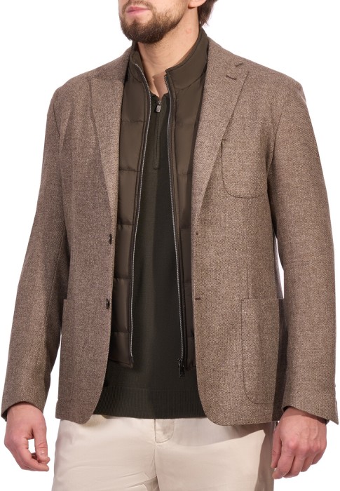 пиджак  из италии вид сбоку