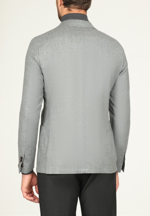 пиджак  из италии вид сбоку