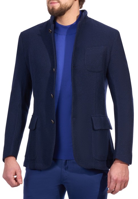 пиджак  из италии вид сбоку