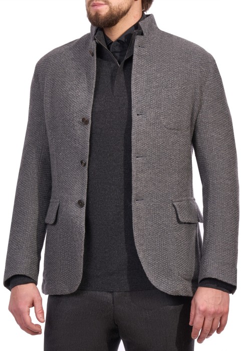 пиджак  из италии вид сбоку