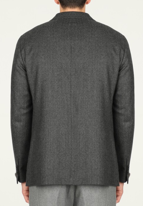 пиджак  из италии вид сбоку