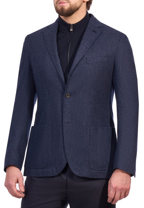 пиджак  из италии вид сбоку