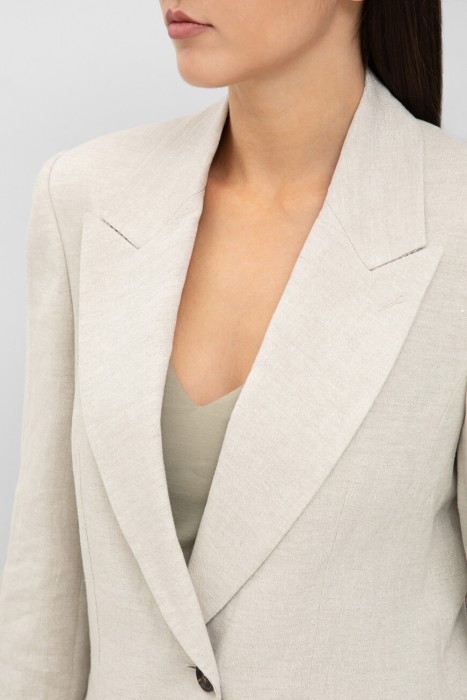 пиджак  из италии вид сбоку