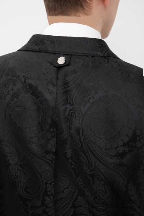 пиджак  из полиэстера спереди