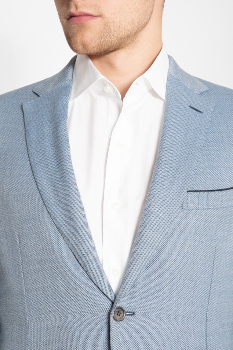 пиджак  из италии вид сбоку