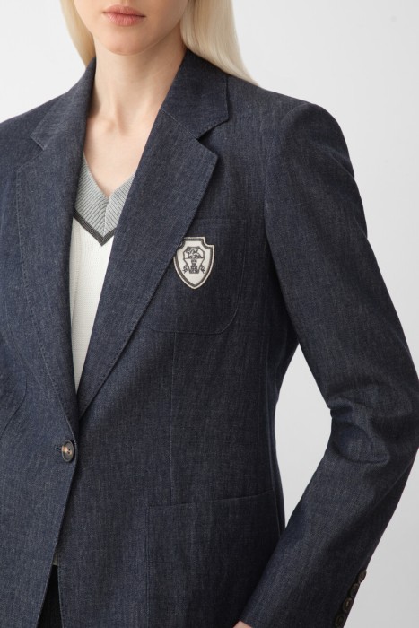 пиджак  из италии вид сбоку