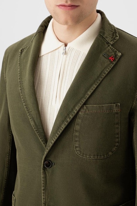 пиджак  из италии вид сбоку