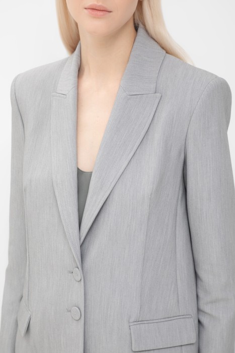 пиджак  из италии вид сбоку