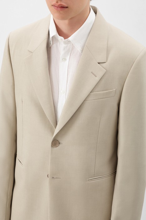 пиджак  из италии вид сбоку