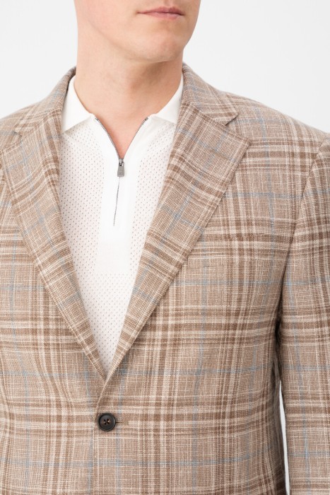 пиджак  из италии вид сбоку